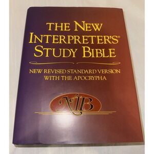 The New Interpreter's Study Bible: New Revised Standard Version With the Apocryp